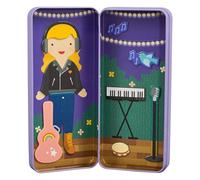 Petit Collage PTC477 Kit de Jeu magnétique pour création de Musique, Multicolore, Taille M