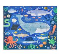 Petit Collage Puzzle double face sous la mer