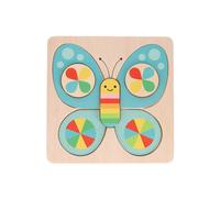 Petit Collage Puzzle en bois Papillon