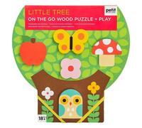 Petit Collage Puzzle en bois robuste Petit arbre