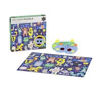 Petit Collage Puzzle monstres 100 pièces avec lunettes 3D
