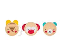 Petit Collage Set d'instruments de percussion en bois 3 pcs