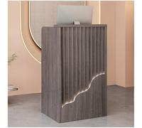 Petit comptoir de réception Moderne, Comptoir d'accueil avec tiroir verrouillable, comptoir de Vente au détail pour Magasin, Salon, Hall d'entrée, Bureau