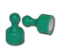 Petit cône-Aimant Ø 12 x 20 mm Néodyme, Vert - Force 1,6 kg - 10 pièces