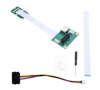 Petit convertisseur PCIE vers PCIEx1 Amélioration de la transmission 64 Gbit/s Durabilité pour une transmission rapide Horizontal/Vertical Ordinateur Portable PCIE Convertisseur PCIE