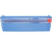 Petit coupe-papier de qualité supérieure Système impérial de taille moyenne Coupe-papier facile à utiliser pour le papier A3 Couleur bleue