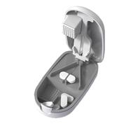 Petit Coupe-Pilule - Boîte Tablette Voyage | Broyeur De Médicaments Portable | Moulin À Comprimés Scellé, Outil Dosage Précis, Matériau ABS, Pratique Pour La Maison