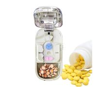 Petit coupe-pilules réglable - Accessoires pour la maison pour les personnes âgées ayant des difficultés à avaler en voyage, en pharmacie et pour une utilisation dans la maison