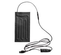 Petit coussin chauffant USB - Élément chauffant USB 5 V, élément chauffant en fibre de carbone, coussin chauffant 5 V 2 A | Coussinets chauffants électriques en tissu pour la taille, l'abdomen