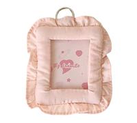 Petit coussin décoratif avec crochet pour le rangement des impressions, étui multifonction pour cartes, accessoire à suspendre au mur, adorable pendentif en tissu pour photos, C, One Size