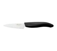 Petit couteau d’office, lame blanche 7,5 cm manche noir KYOCERA Noir G