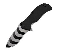 Petit couteau pliant léger et tranchant en rayure, G10 pliable noir, couteau en acier S30V, couteau d'extérieur edc, couteau universel, couteau de camping, couteau de chasse, couteau à une main tanto