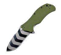 Petit couteau pliant léger et tranchant en roulements à billes, vert G10, pliable, couteau en acier S30V, couteau d'extérieur edc, couteau universel, couteau de camping, couteau de chasse, couteau à