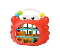 Petit Cube D'Activité Jouet Éducatif Motricité Fine En Forme De Crabe | Jouet Motricité Fine pour Garçons Préscolaires Maison Crèche Maternelle Salon Salle de Jeux Garderie
