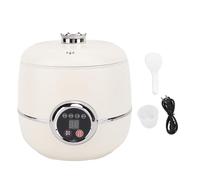 Petit Cuiseur à Grains de Riz, capacité de 1,6 L, Cuiseur à Riz électrique Antiadhésif Multifonctionnel, avec Minuterie Programmable pour les Voyages, les Dortoirs et les Repas