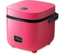 Petit Cuiseur à Riz De 1,2 L avec Cuiseur Vapeur, Opération Oe-Touch, Fuctio Chaud, O-Stick Coatig, Easy Clea, pour 1-2 Pers, 200w, 220-240v, Red
