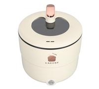 Petit Cuiseur à Riz Électrique de 1,8 L avec Pot Intérieur Antiadhésif - Multicuiseur à Vapeur pour Soupes, Ragoûts, Céréales, Flocons