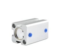 Petit cylindre pneumatique type SDAD, cylindre fin SDA40/50/63/80/100x5/10/20/25/30-SxB(Bore 50mm,Stroke 25mm)