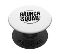 Petit déjeuner Amusant pour Le Week-End avec Brunch Squad Friends PopSockets PopGrip Adhésif
