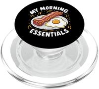 Petit-déjeuner au Bacon et aux œufs au Plat et au Bacon PopSockets PopGrip pour MagSafe