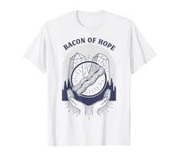 Petit déjeuner Bacon of Hope Funny Brunch Café Crêpes T-Shirt