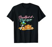 Petit déjeuner chez Dink-cy sur Un Graphique rétro Pickleball T-Shirt