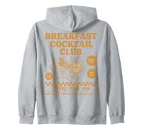 Petit déjeuner, Cocktail Club, Brunch Amusant, café, Nourriture Sweat à Capuche