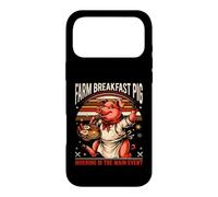 Petit déjeuner de la Ferme Cochon Le Matin est Le Principal événement rétro Coque pour iPhone 17 Pro Max