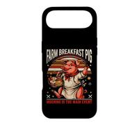 Petit déjeuner de la Ferme Cochon Le Matin est Le Principal événement rétro Coque pour iPhone Air