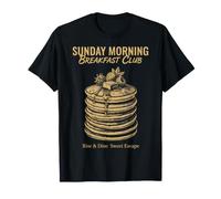 Petit-déjeuner, Dimanche Matin, Breakfast Club, Funny Brunch T-Shirt