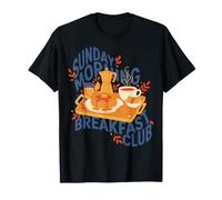 Petit-déjeuner, Dimanche Matin, Club de Petit-déjeuner, Brunch Amusant, café T-Shirt