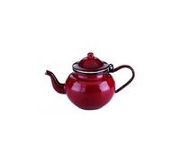ibili Théière en émail 9103-0.50-12 Rouge 0,5 L
