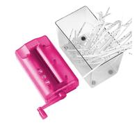 Petit destructeur de Documents - Déchiqueteuse de Documents de Bureau | Le mini broyeur PET ABS mesure 6,69 pouces et prend en charge le A6 pour sécuriser les notes, les factures et l'utilis