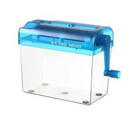 Petit destructeur - Mini destructeur de Documents Portable pour Carte de CR | Le mini broyeur PET ABS mesure 6,69 pouces et prend en charge le A6 pour sécuriser les notes, les factures et l'utilis