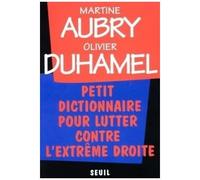 Petit Dictionnaire Pour Lutter Contre L'extreme Droite