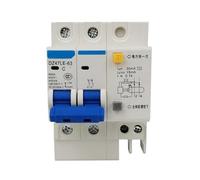 Petit disjoncteur de fuite DZ47LE-63/2P, interrupteur(DZ47LE-63/2PC10A)