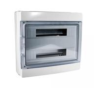 Petit distributeur pour 36 distributeurs automatiques pour pièces humides IP65 AP - Montage en saillie - Boîte à fusibles