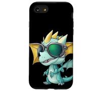 Petit dragon cool avec lunettes de soleil Coque pour iPhone SE (2020) / 7 / 8