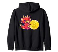 Petit Dragon HODL Son Bitcoin Sweat à Capuche
