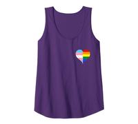 Petit Drapeau de Fierté Gay Trans pour Mois de Fierté LGBTQ Débardeur