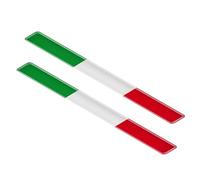 Petit Drapeau D'Italie - Matériau Vinyle De Haute Qualité, Autocollant Pour Le Corps | Collants En Trois Dimensions | Drapeau De Pays Décoratif 3D Pour Motos, Véhicules, Pare-chocs, Casque,