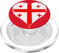 Petit Drapeau Géorgie du Fier Géorgien Le Jour Indépendance PopSockets PopGrip pour MagSafe