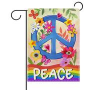 Petit Drapeau Motifs du Mois des fleurs Rainbow, des papillons, de la