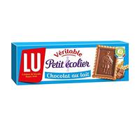 Petit Ecolier Chocolat Au Lait 150G - Biscuits Gourmands Pour Les Amoureux de Chocolat - Lot De 4