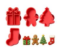 Petit emporte-pièce de Noël - Presse à fondant - Outil de cuisson | Emporte-pièces pour parents, débutants, professionnels, maison, fête, école, projet de rassemblement, événement à thème