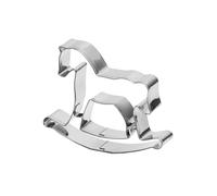 Petit emporte-pièce | Fournitures de cuisson en acier inoxydable à libération facile | 2026 Emporte-pièce à biscuits de l'année du cheval pour pâte, dessert, fondant, chocolat, maison, restauration