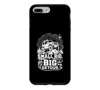 Petit Engin Big Detour, Design Tout-Terrain Compact et Amusant Coque pour iPhone 7 Plus/8 Plus