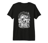 Petit Engin Big Detour, Design Tout-Terrain Compact et Amusant T-Shirt Haut de Gamme