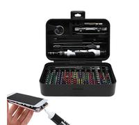 Petit Ensemble De Tournevis - 132 Pièces Pour Réparation D'Électronique Et Ordinateurs Portables - Outils Manuels Multifonction Kit De Réparation Pour Montres Et Ordinateurs