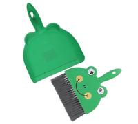 Petit Ensemble Pelle et Balayette Vert en Pp, 1 Set